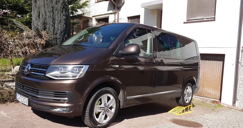 Volkswagen Multivan cena 148800 przebieg: 127500, rok produkcji 2015 z Gliwice małe 326